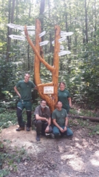 Neuer Schilderbaum Team